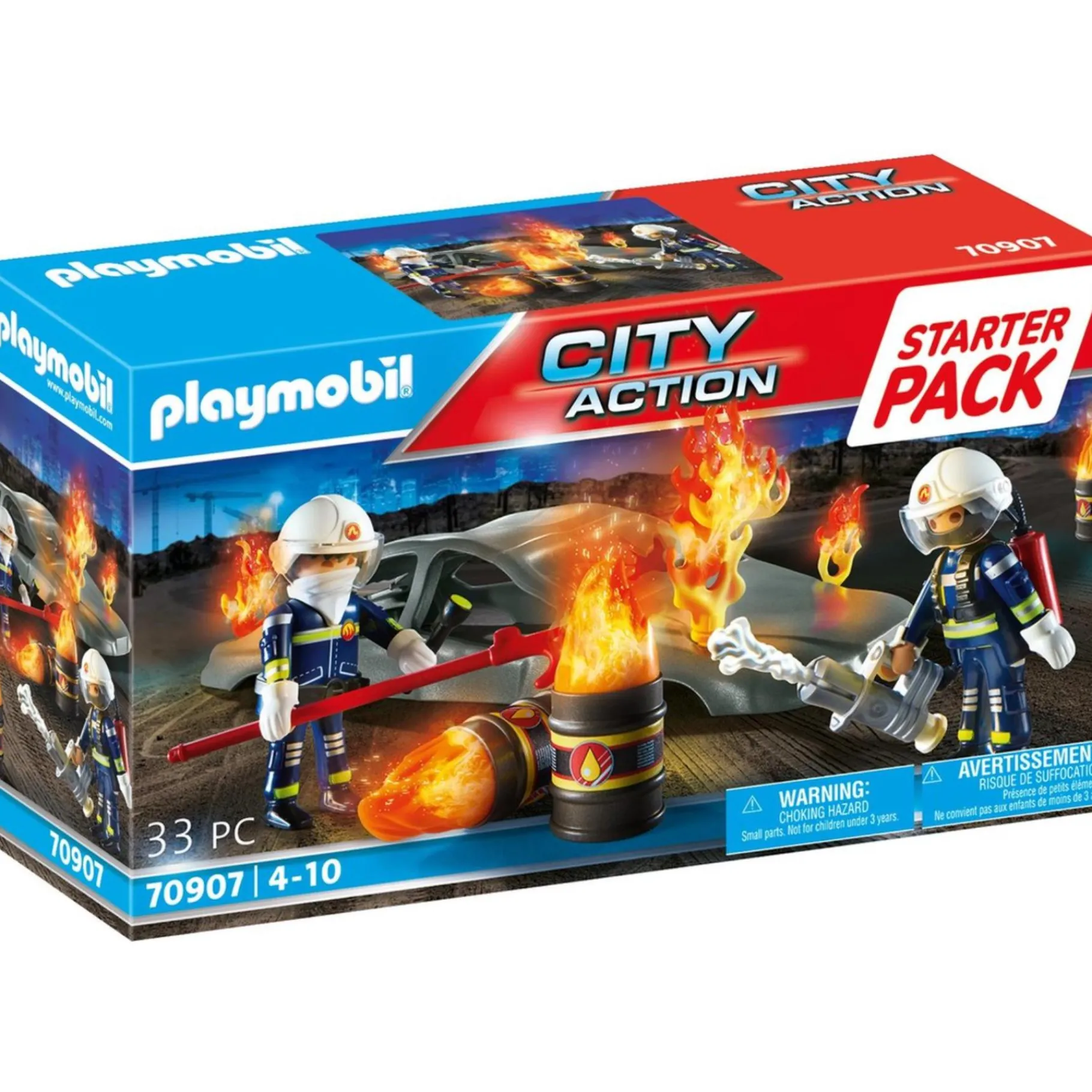 Jongens|Bouwstenen>Playmobil 70907 Starterpack Brandweeroefeningen