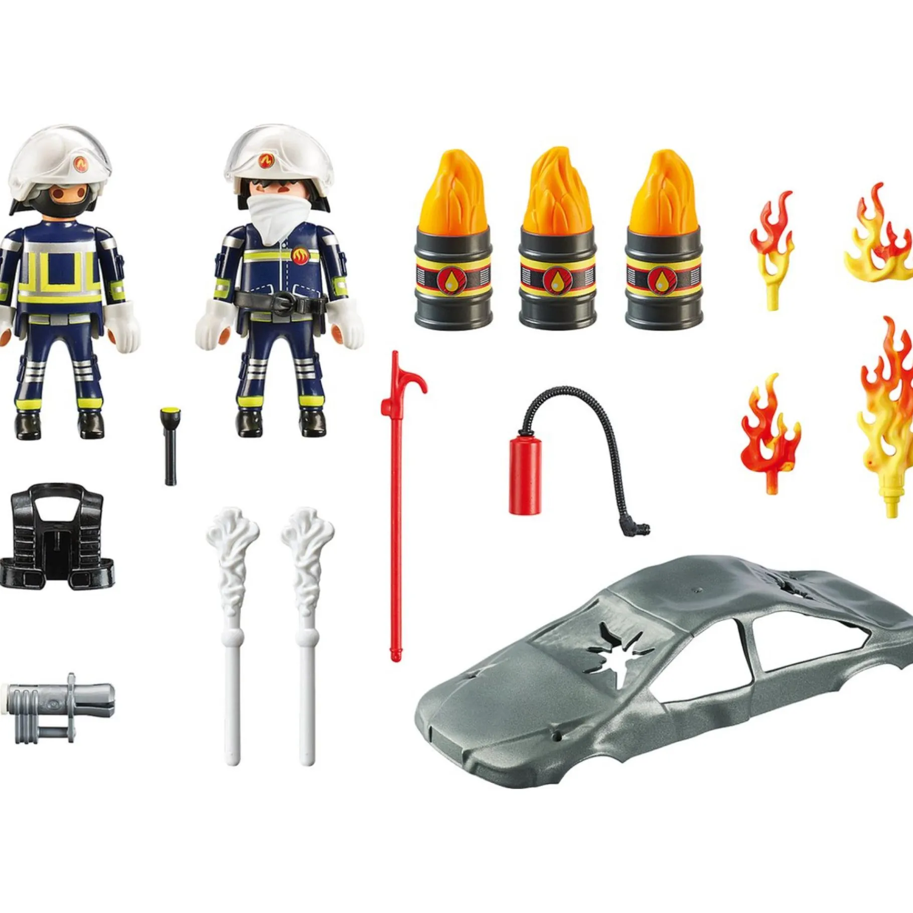 Jongens|Bouwstenen>Playmobil 70907 Starterpack Brandweeroefeningen
