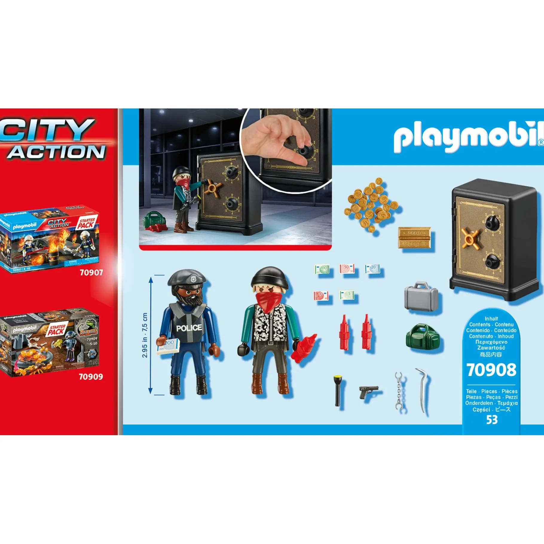 Bouwstenen|Jongens>Playmobil 70908 Starterpack Kluiskraker