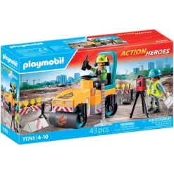 Jongens|Speelsets>Playmobil 71751 wegenbouw