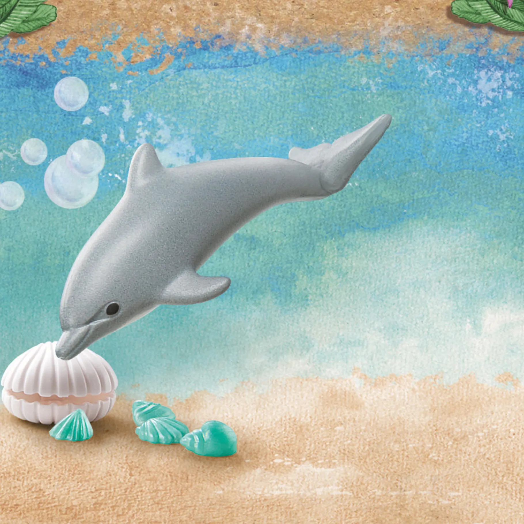 Jongens|Bouwstenen>Playmobil 71068 Wiltopia Baby Dolfijn