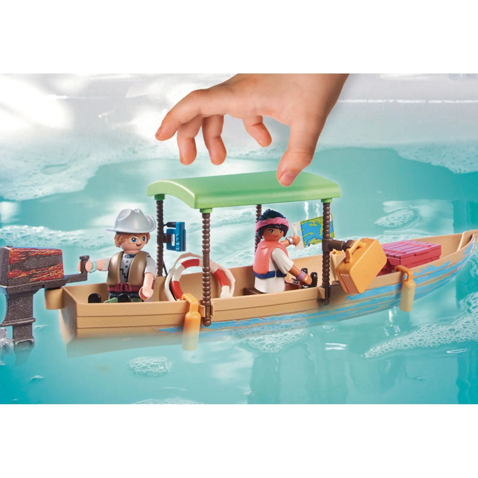 Jongens|Bouwstenen>Playmobil 71010 Wiltopia Boottocht Zeekoeien