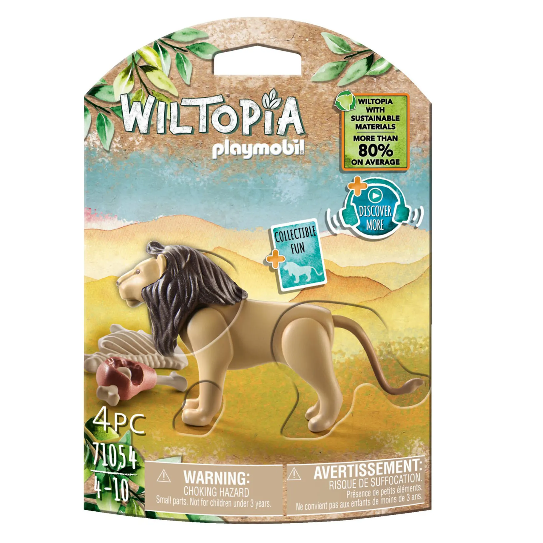 Jongens|Bouwstenen>Playmobil 71054 Wiltopia Leeuw