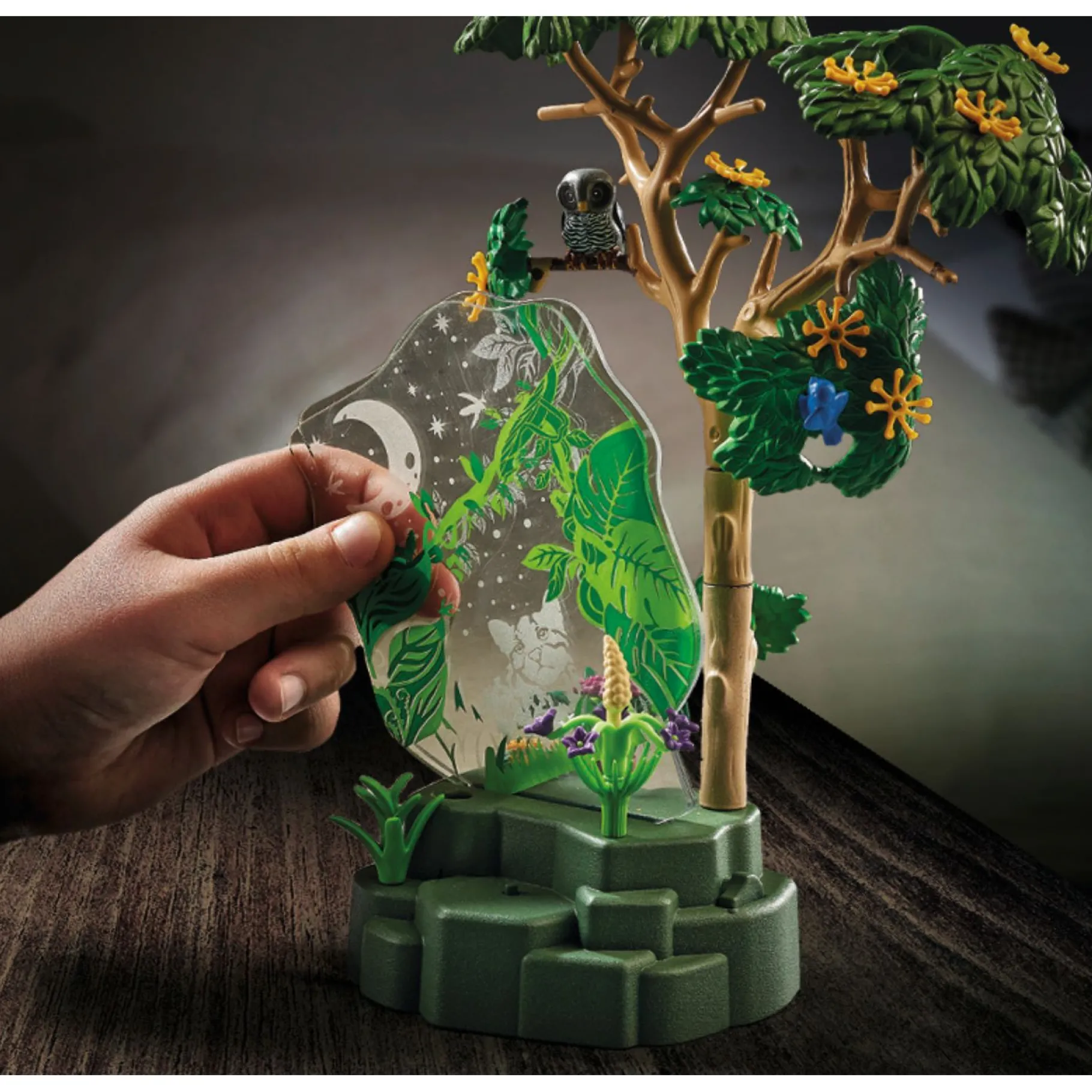 Jongens|Bouwstenen>Playmobil 71009 Wiltopia Nachtlicht Regenwoud