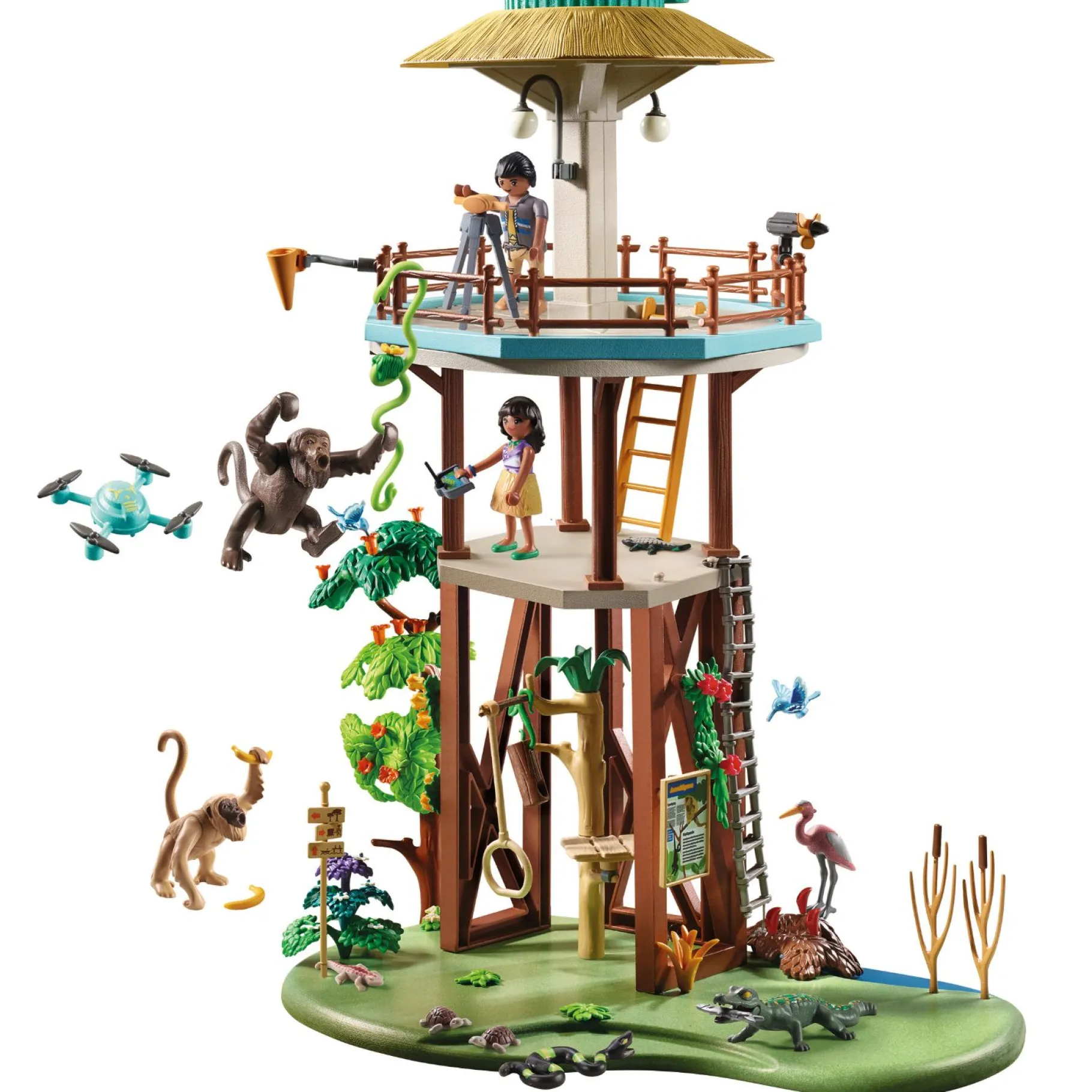 Jongens|Bouwstenen>Playmobil 71008 Wiltopia Onderzoeksstation