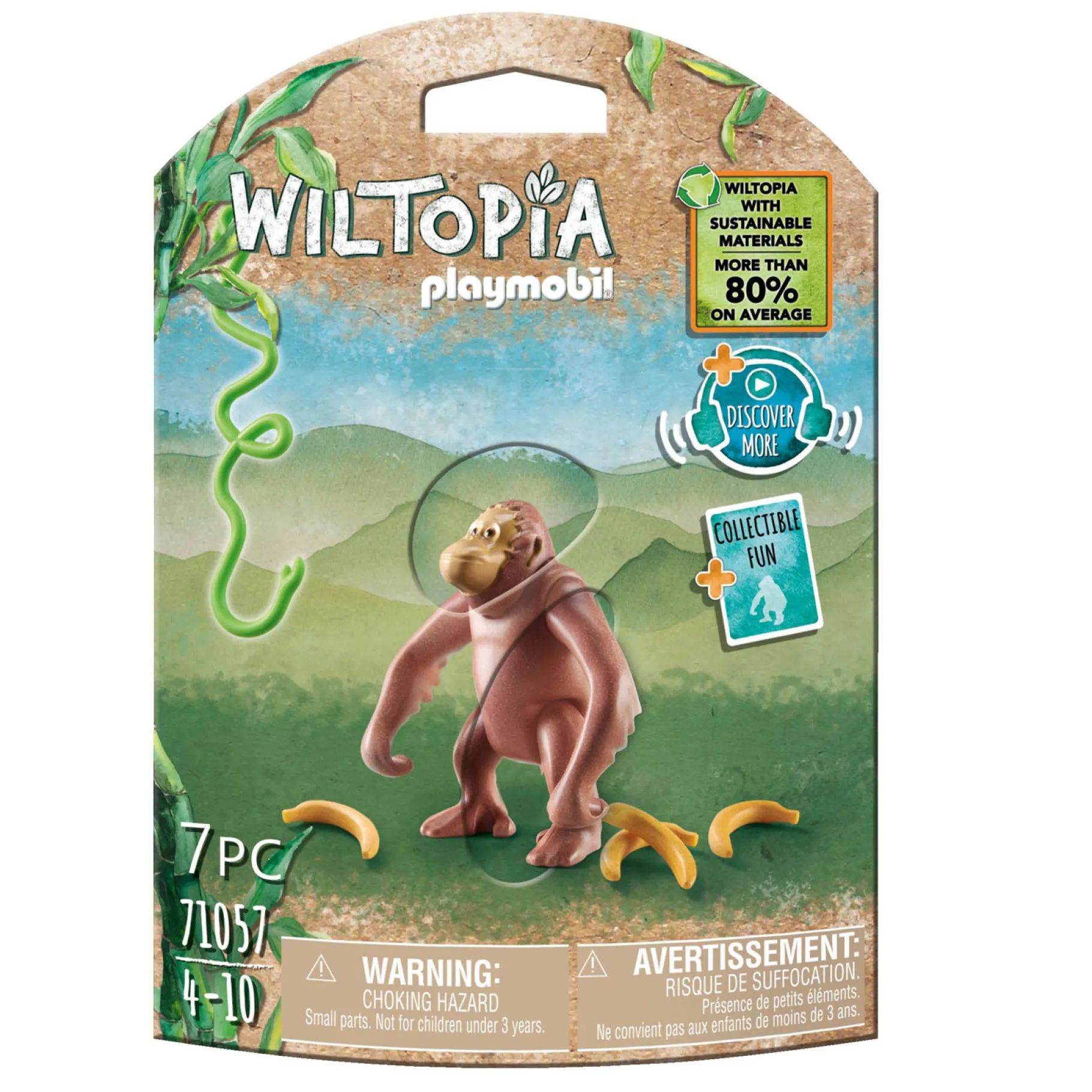 Jongens|Bouwstenen>Playmobil 71057 Wiltopia Orang Oetan