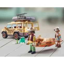 Bouwpakketten> Playmobil 71293 Wiltopia Terreinwagen bij leeuwen