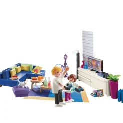 Jongens|Bouwstenen></noscript>Playmobil 70989 Woonkamer
