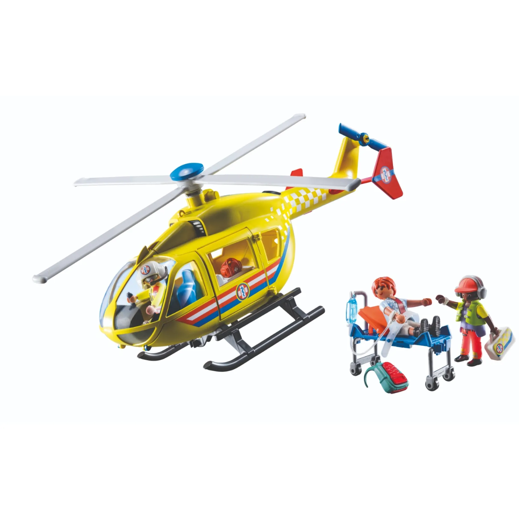 Bouwstenen|Jongens>Playmobil City 71203 Reddingshelikopter