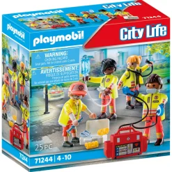 Jongens|Bouwstenen>Playmobil City 71244 Reddingsteam