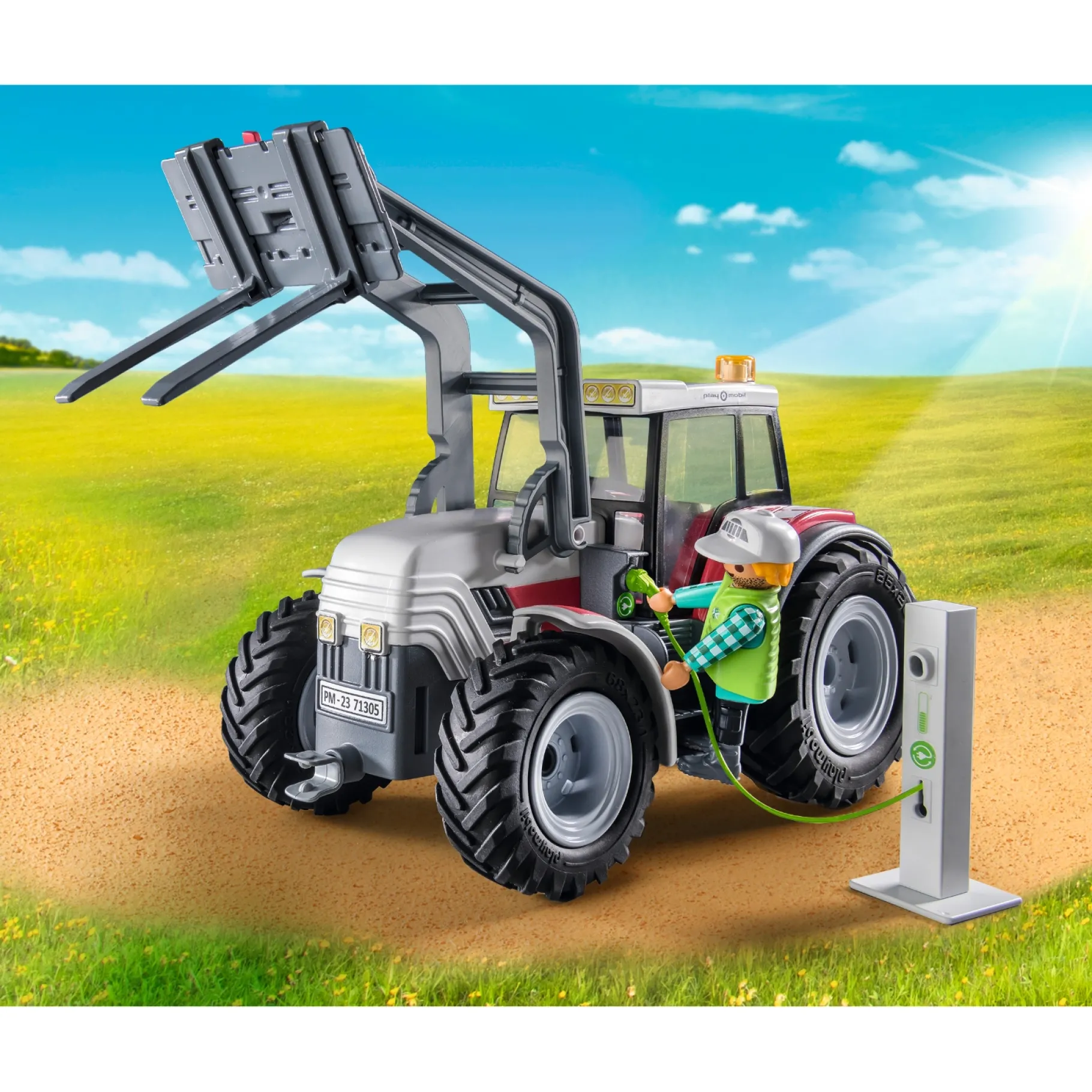 Bouwstenen>Playmobil Country 71305 Grote Trekker Met Accessoires