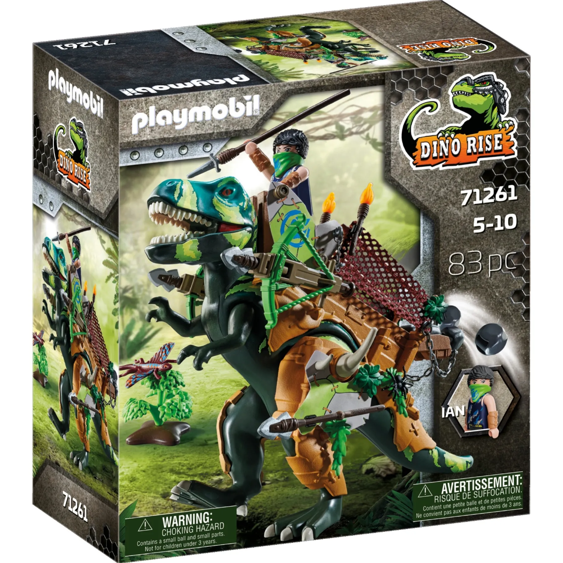 Jongens|Bouwstenen>Playmobil Dino Rise 71261 T-Rex