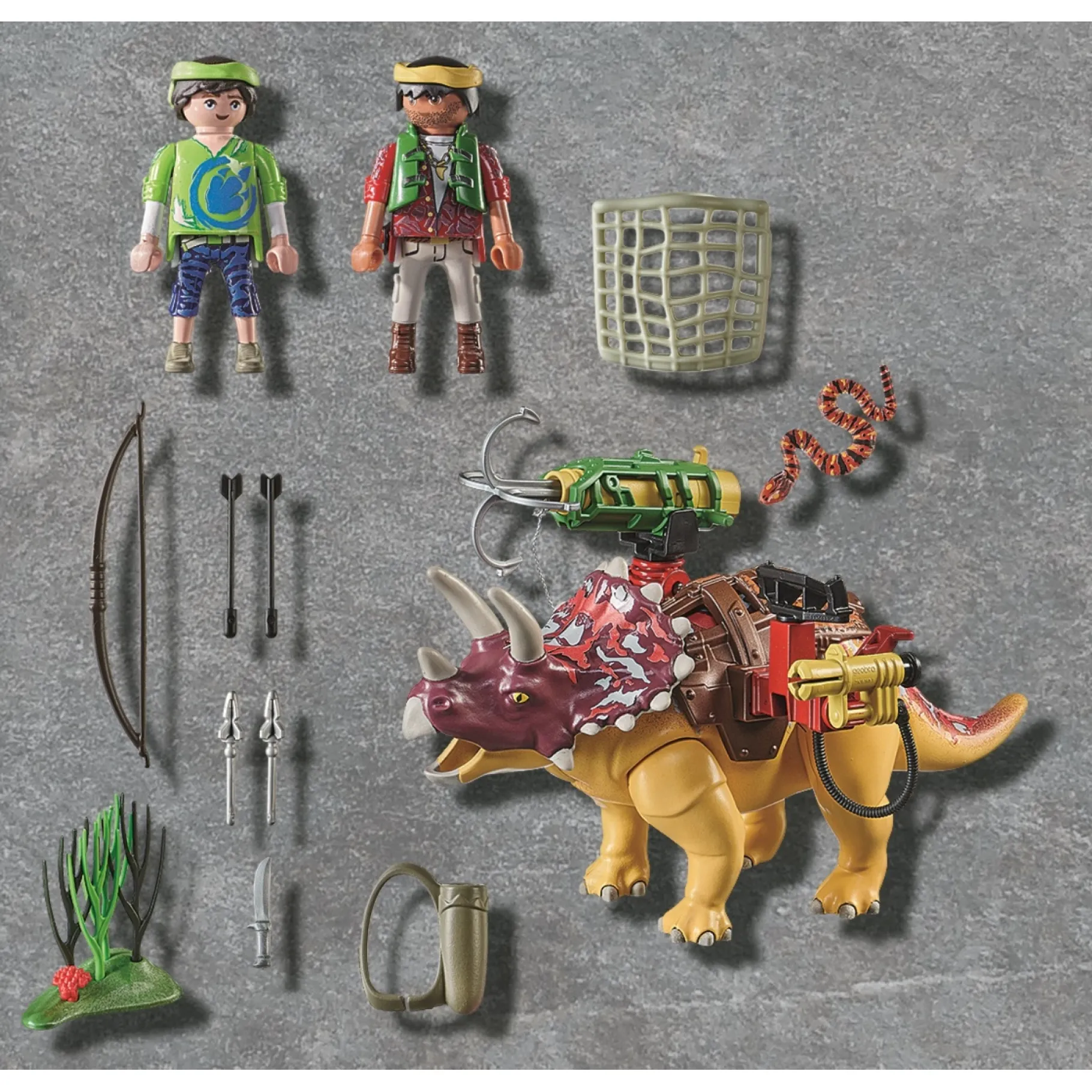 Jongens|Bouwstenen>Playmobil Dino Rise 71262 Triceratops