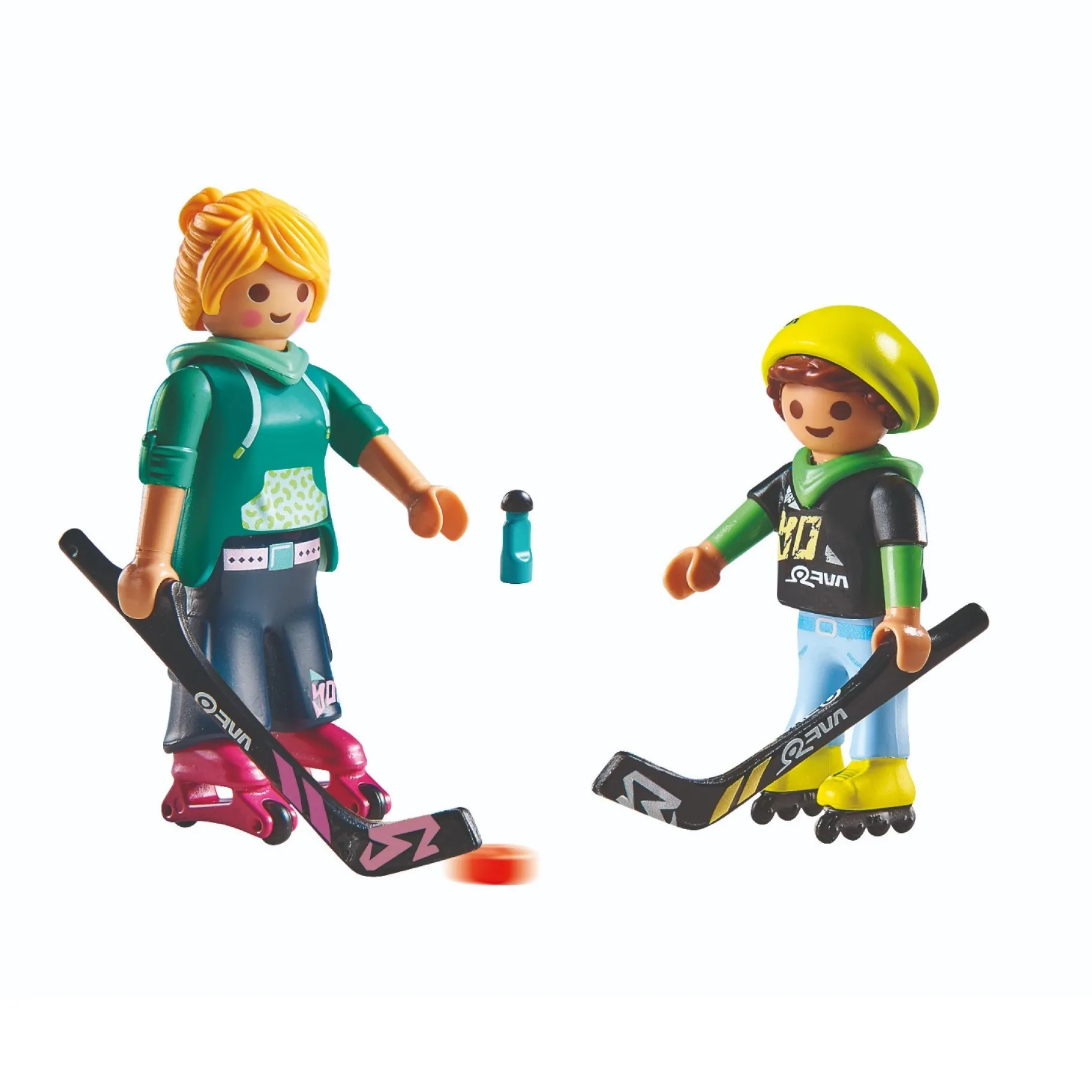Jongens|Bouwstenen>Playmobil Duo 71209 Inline-Hockey