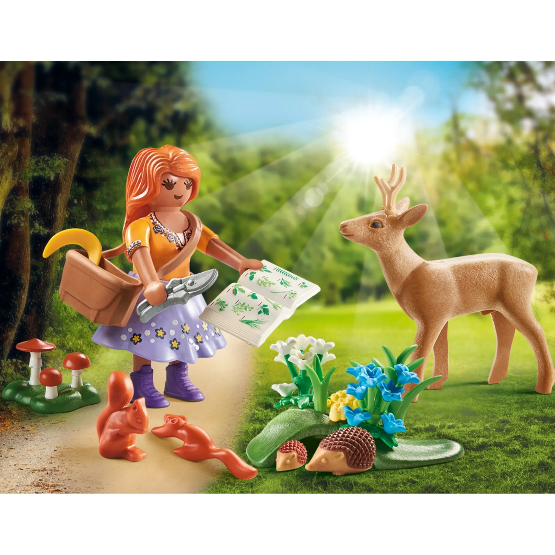 Bouwstenen|Jongens>Playmobil Giftset Family fun 71188 Kruidendokter