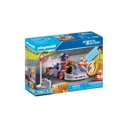 Jongens|Bouwstenen>Playmobil Giftset Sports & Action 71187 Â Racekart