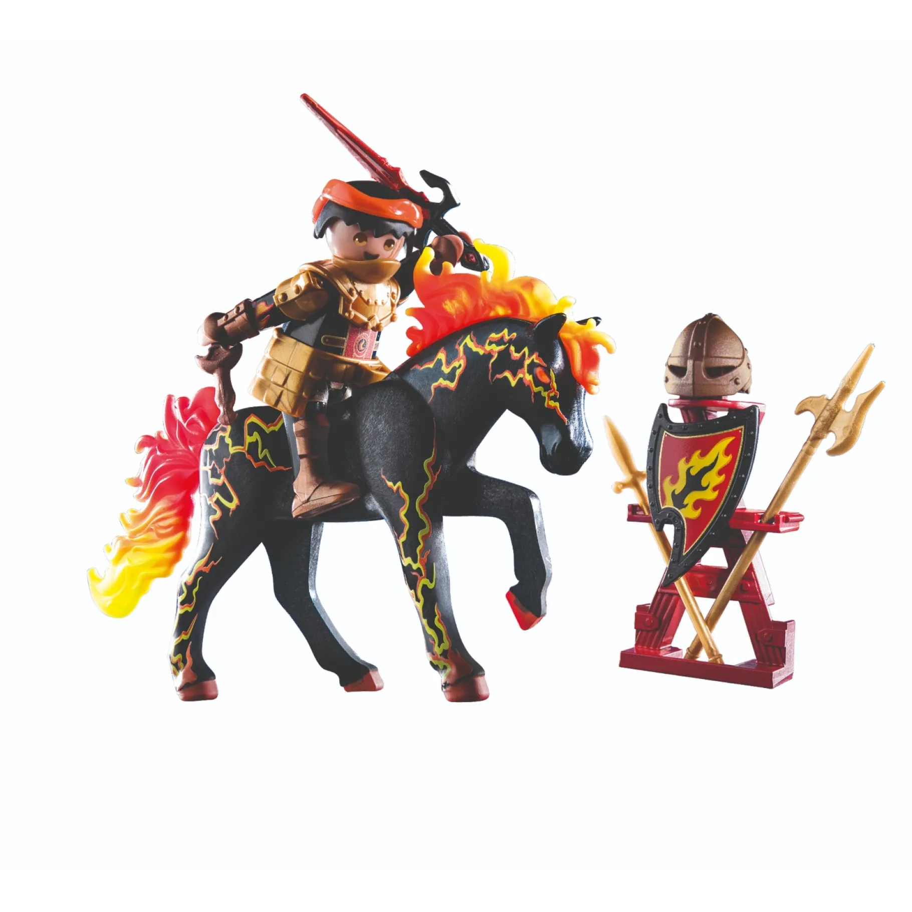 Bouwstenen|Jongens>Playmobil Novelmore 71213 Burnham Raiders Vuurridder