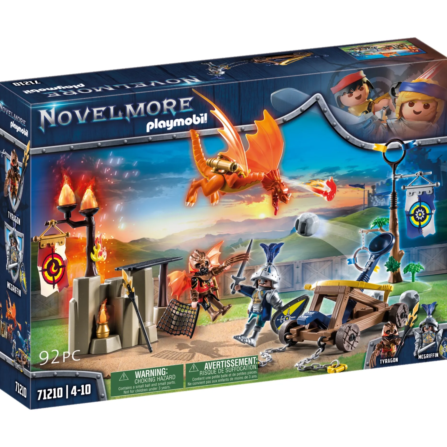 Jongens|Bouwstenen>Playmobil Novelmore 71210 Toernooi Terrein