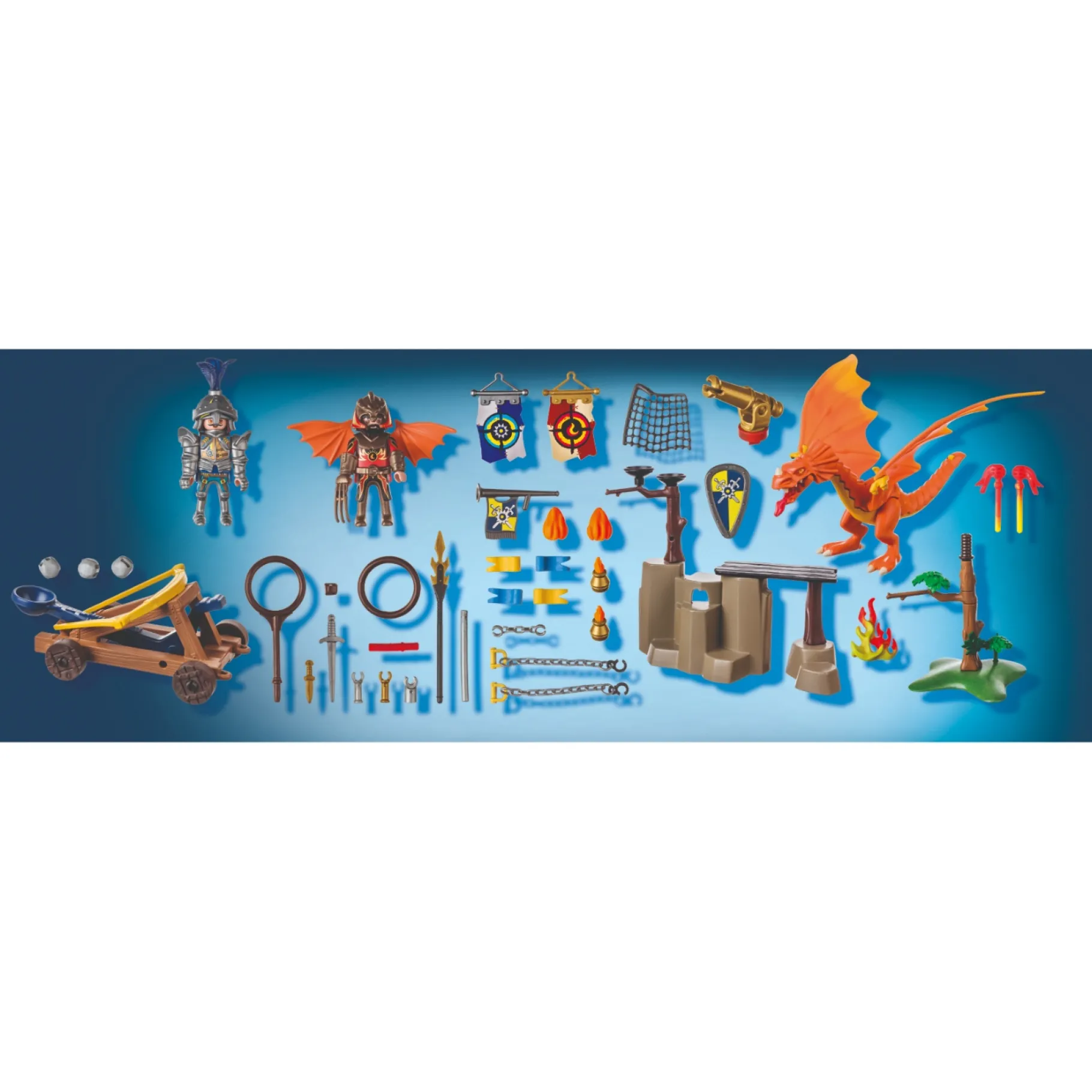 Jongens|Bouwstenen>Playmobil Novelmore 71210 Toernooi Terrein