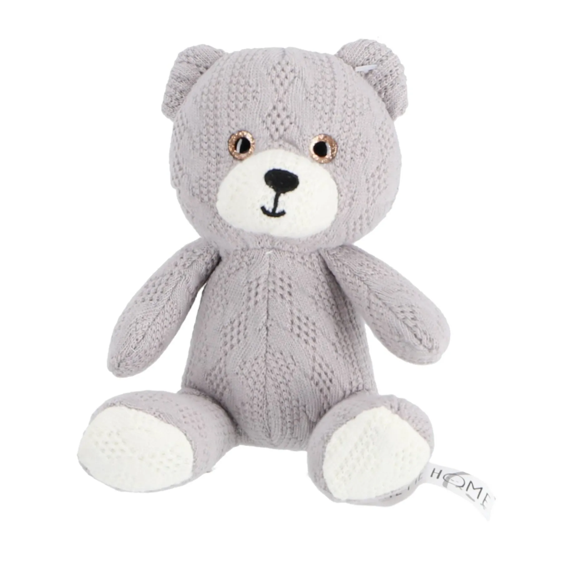 Dieren Knuffels En Pluche> Pluche beer gehaakt 3 assorti 14 cm