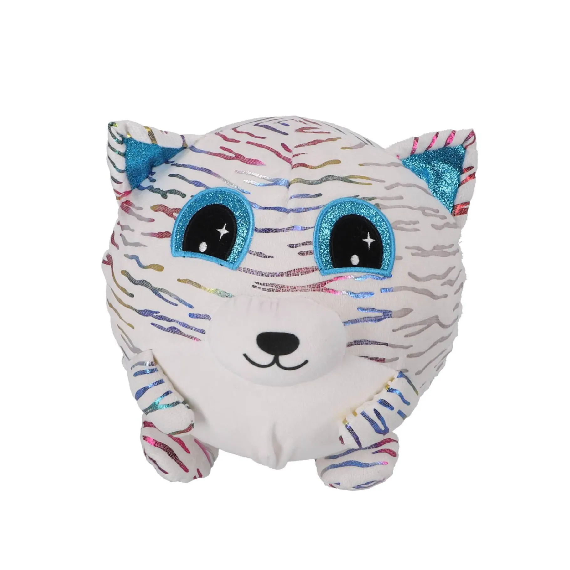 Speelballen>Pluchiez Bal bouncing furry kitty friendti 23 cm Assorti