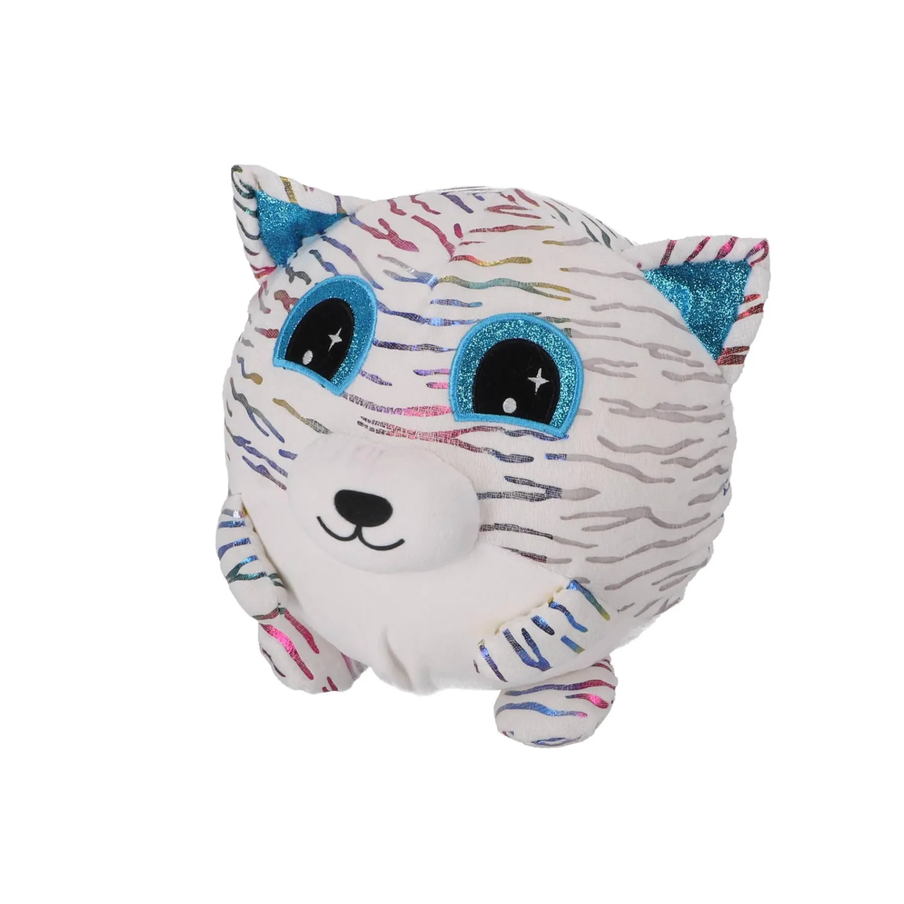 Speelballen>Pluchiez Bal bouncing furry kitty friendti 23 cm Assorti