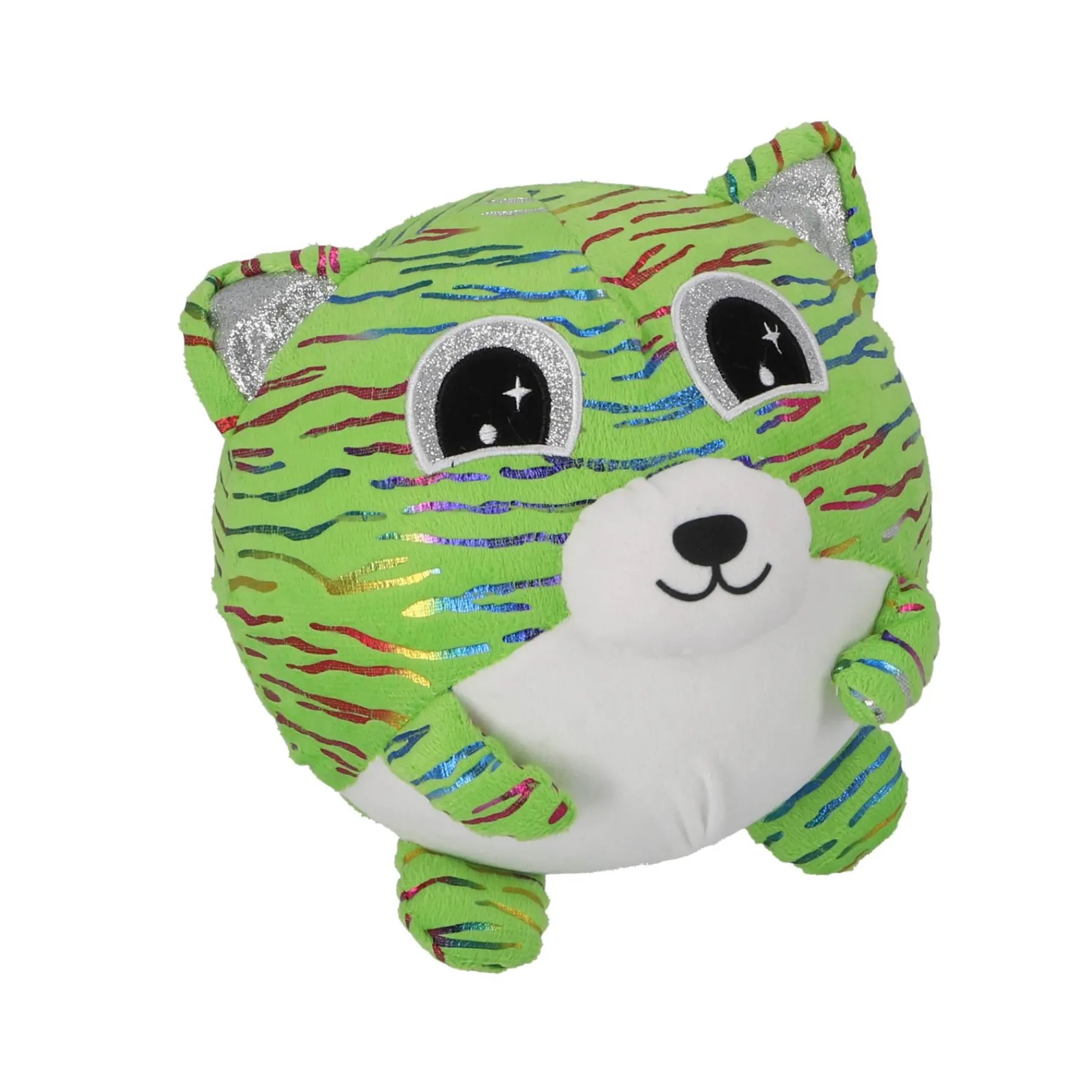 Speelballen>Pluchiez Bal bouncing furry kitty friendti 23 cm Assorti