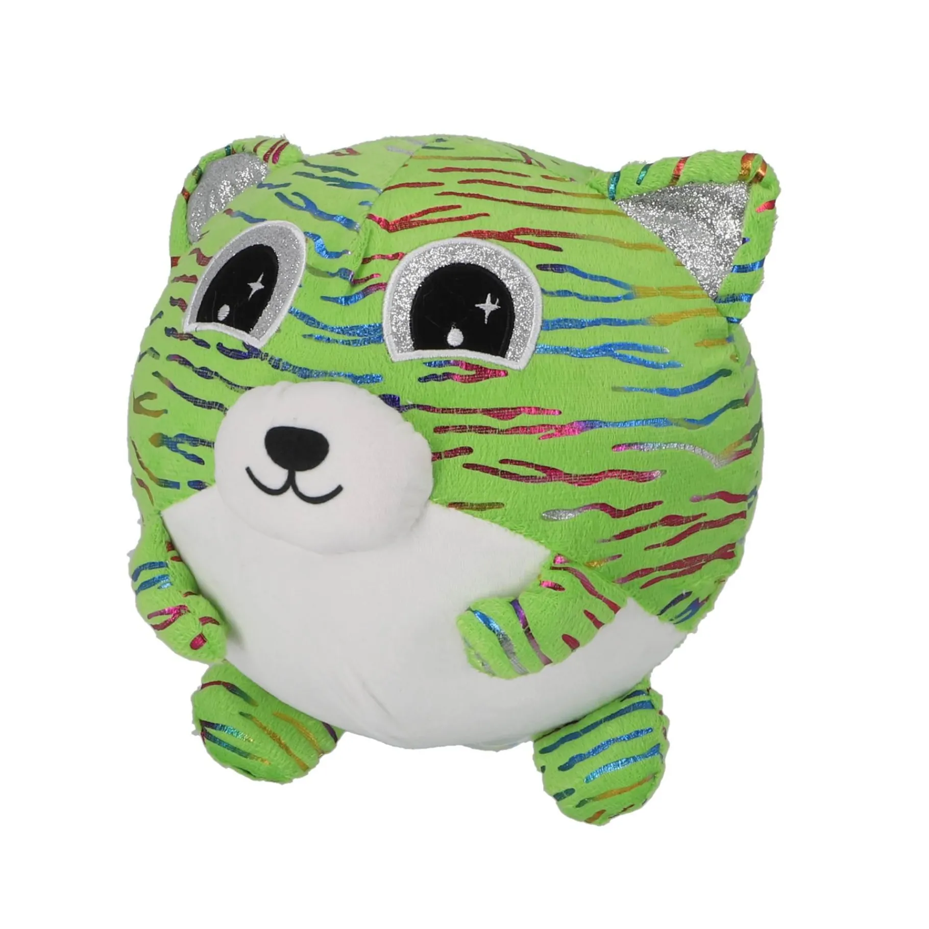 Speelballen>Pluchiez Bal bouncing furry kitty friendti 23 cm Assorti