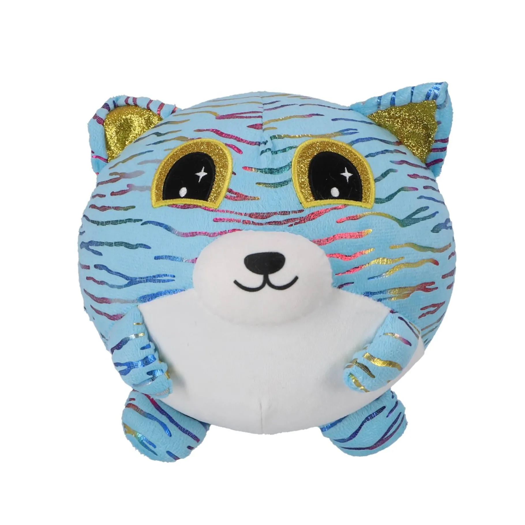 Speelballen>Pluchiez Bal bouncing furry kitty friendti 23 cm Assorti