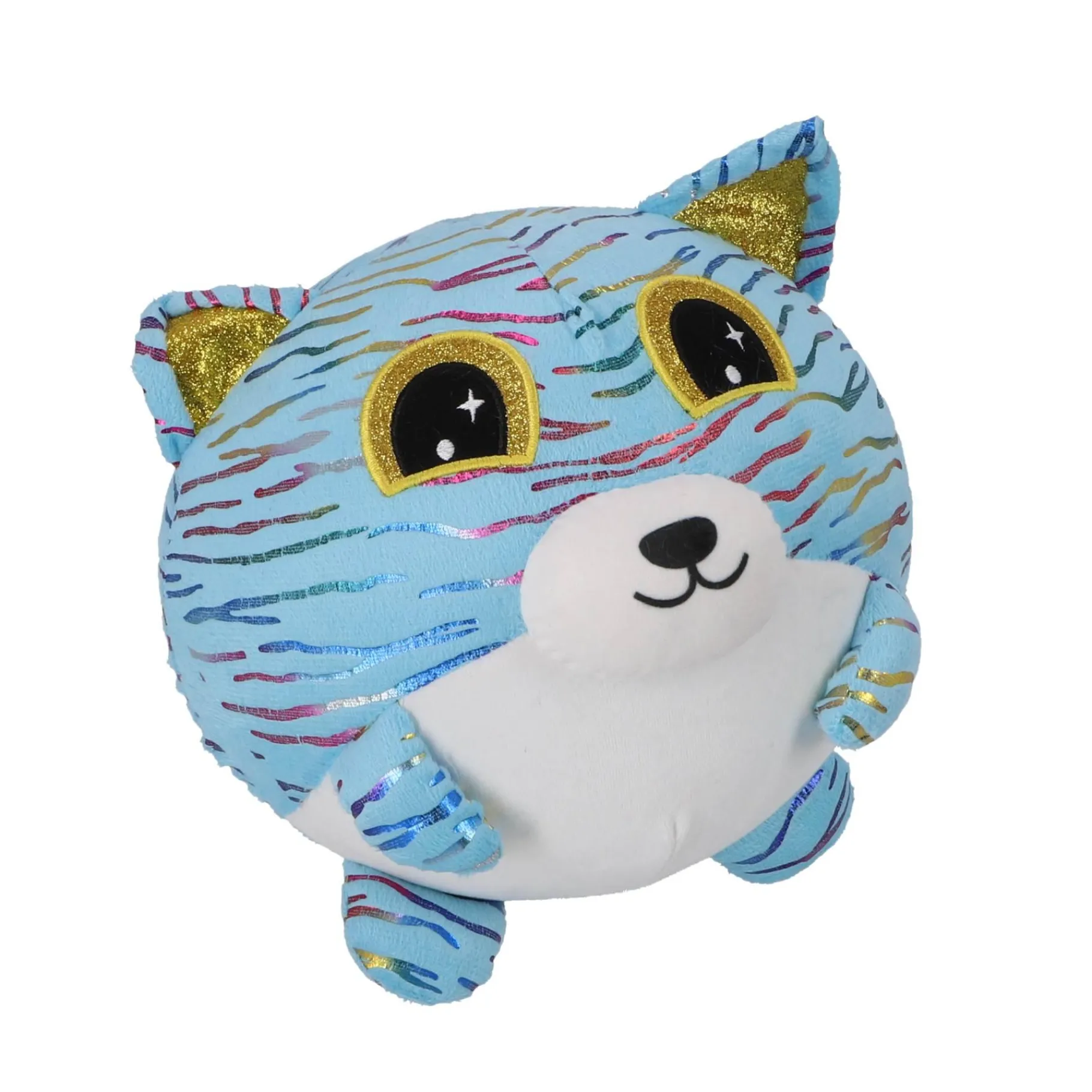 Speelballen>Pluchiez Bal bouncing furry kitty friendti 23 cm Assorti