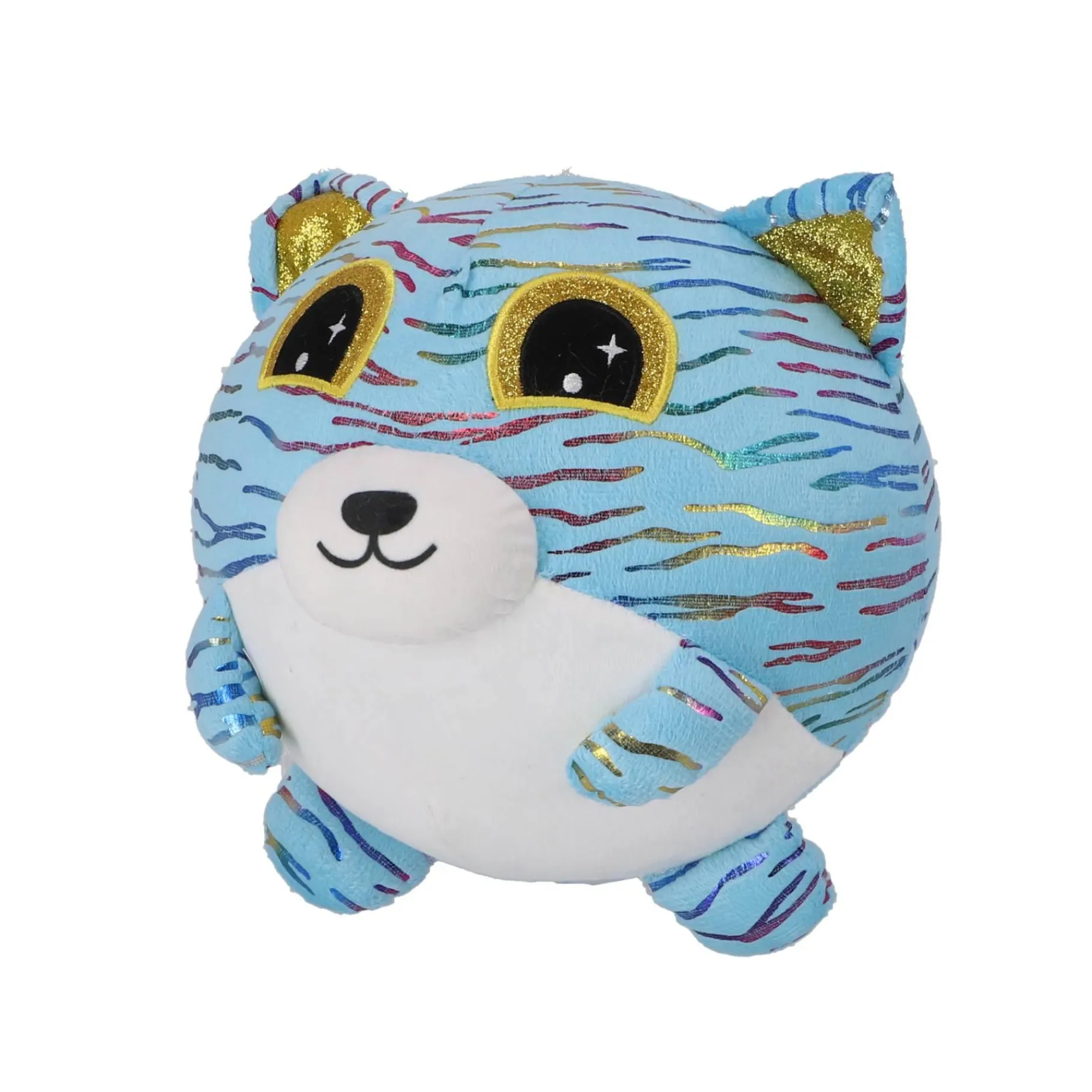 Speelballen>Pluchiez Bal bouncing furry kitty friendti 23 cm Assorti