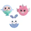 Speelballen>Pluchiez bal bouncing konijn/zeemeermin/ unicorn 23 cm 3 assorti