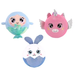 Speelballen>Pluchiez bal bouncing konijn/zeemeermin/ unicorn 23 cm 3 assorti