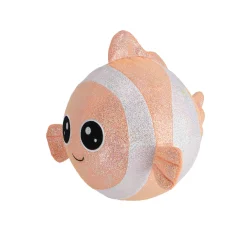 Speelballen></noscript>Pluchiez bal bouncing sparkle sea animal 23cm  4 assorti