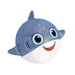 Speelballen></noscript>Pluchiez bal bouncing sparkle sea animal 23cm  4 assorti