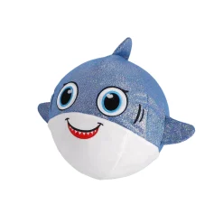 Speelballen></noscript>Pluchiez bal bouncing sparkle sea animal 23cm  4 assorti