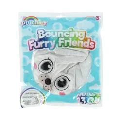 Speelballen></noscript>Pluchiez bal bouncing sparkle sea animal 23cm  4 assorti