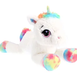 Dieren Knuffels En Pluche></noscript>Pluchiez pluche Unicorn wit liggend 80 cm