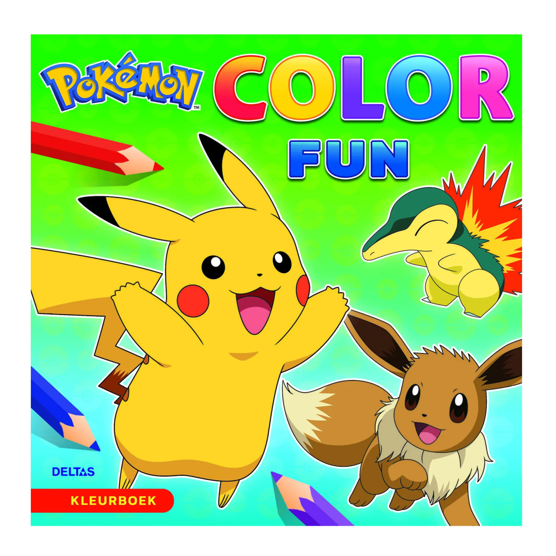 Tekenen / Kleuren>Deltas Pokemon Colorfun Kleurboek