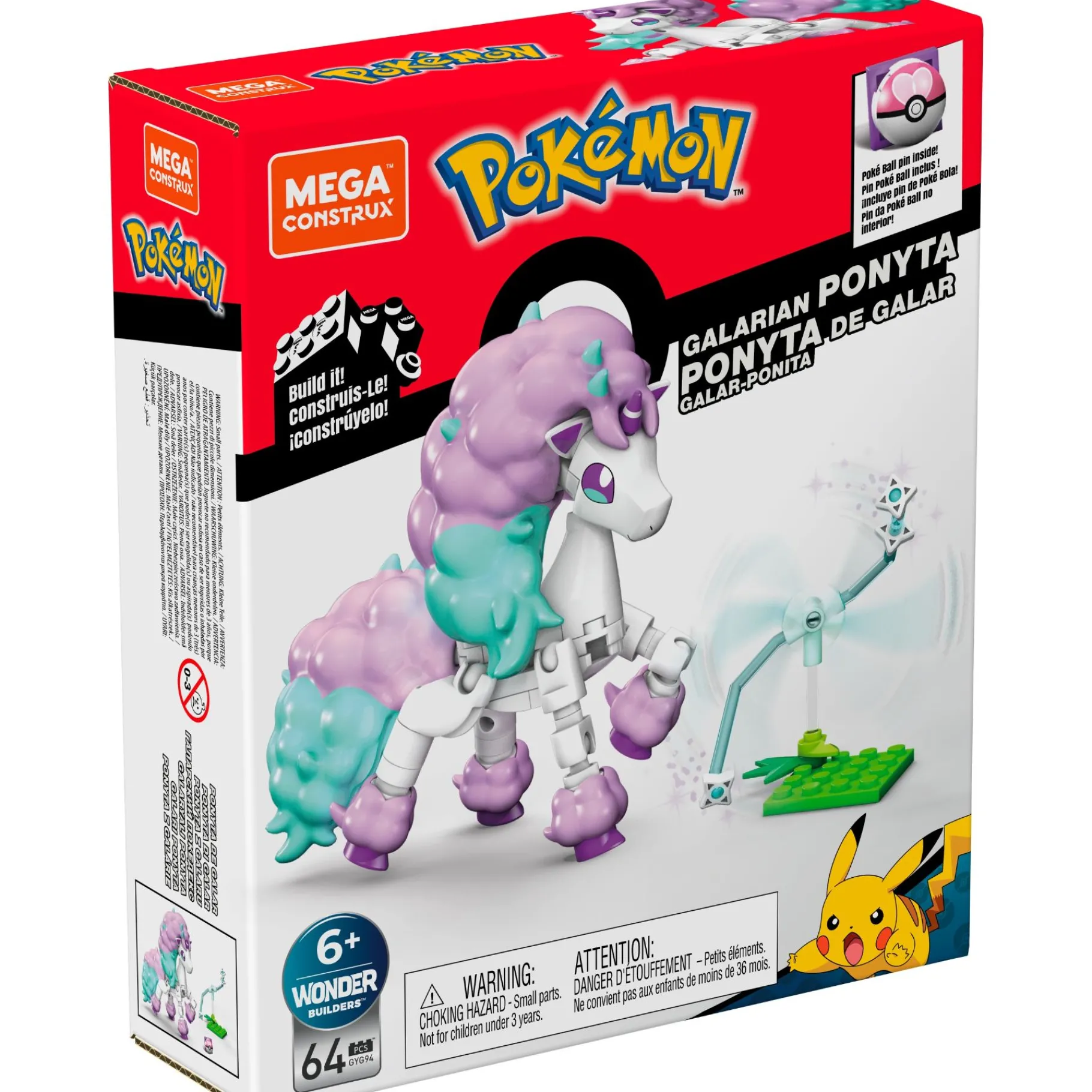 Meisjes|Jongens>Mega Construx Pokemon power pack assorti