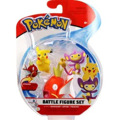 Jongens> Pokémon Battle Figure Sets 3 Pack Asst