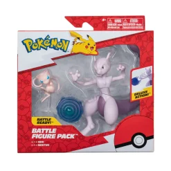 Meisjes|Schrijfwaren> Pokémon Battle Figuren 2 Pack Mew Mewtu 12 Cm