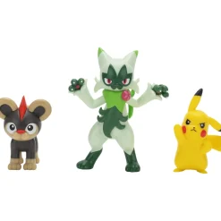 Meisjes|Speelfiguren> Pokémon battle figuren 3-pack Litleo Pikachu #5 en Floragato