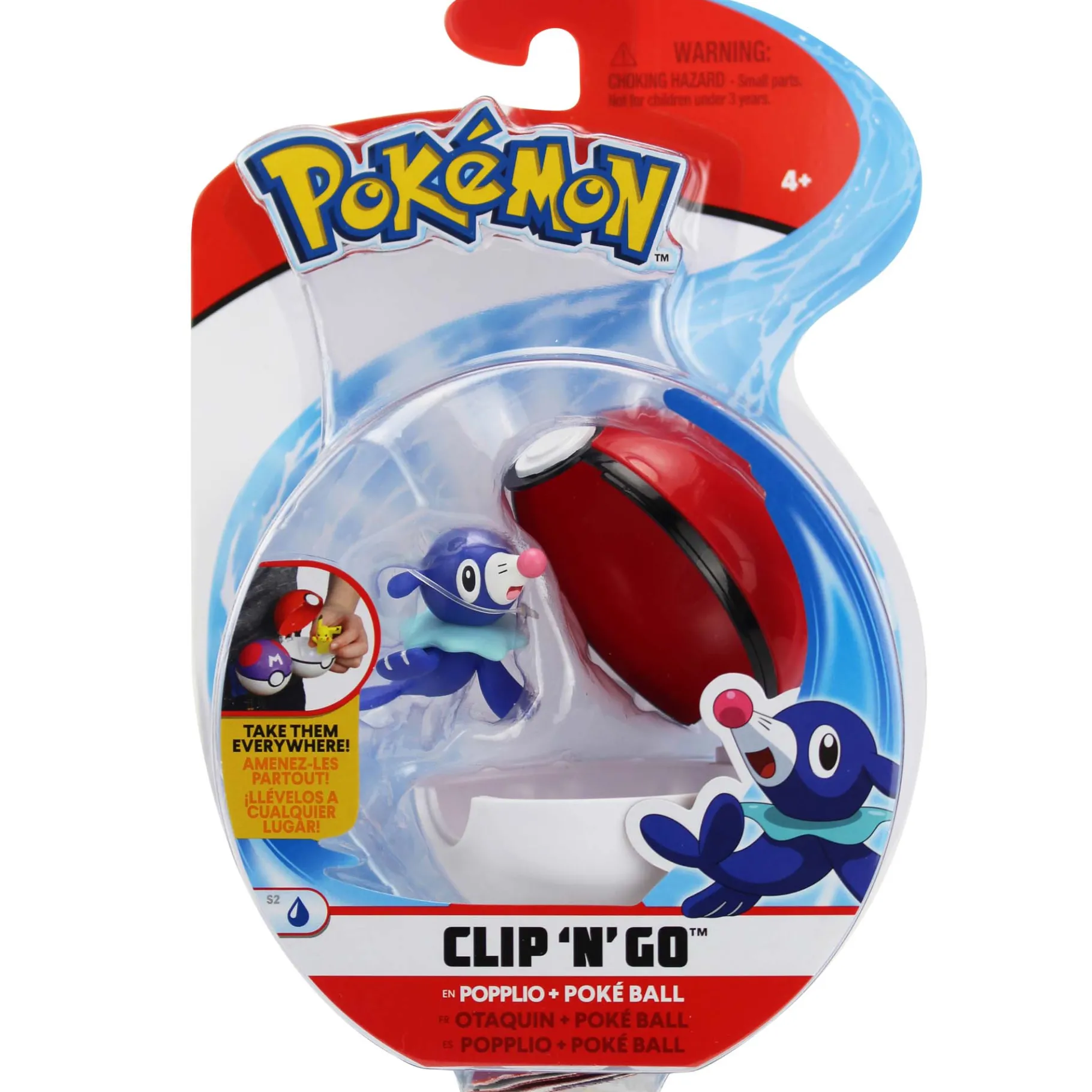 Actiefiguren|Jongens> Pokémon Clip N Go Assorti