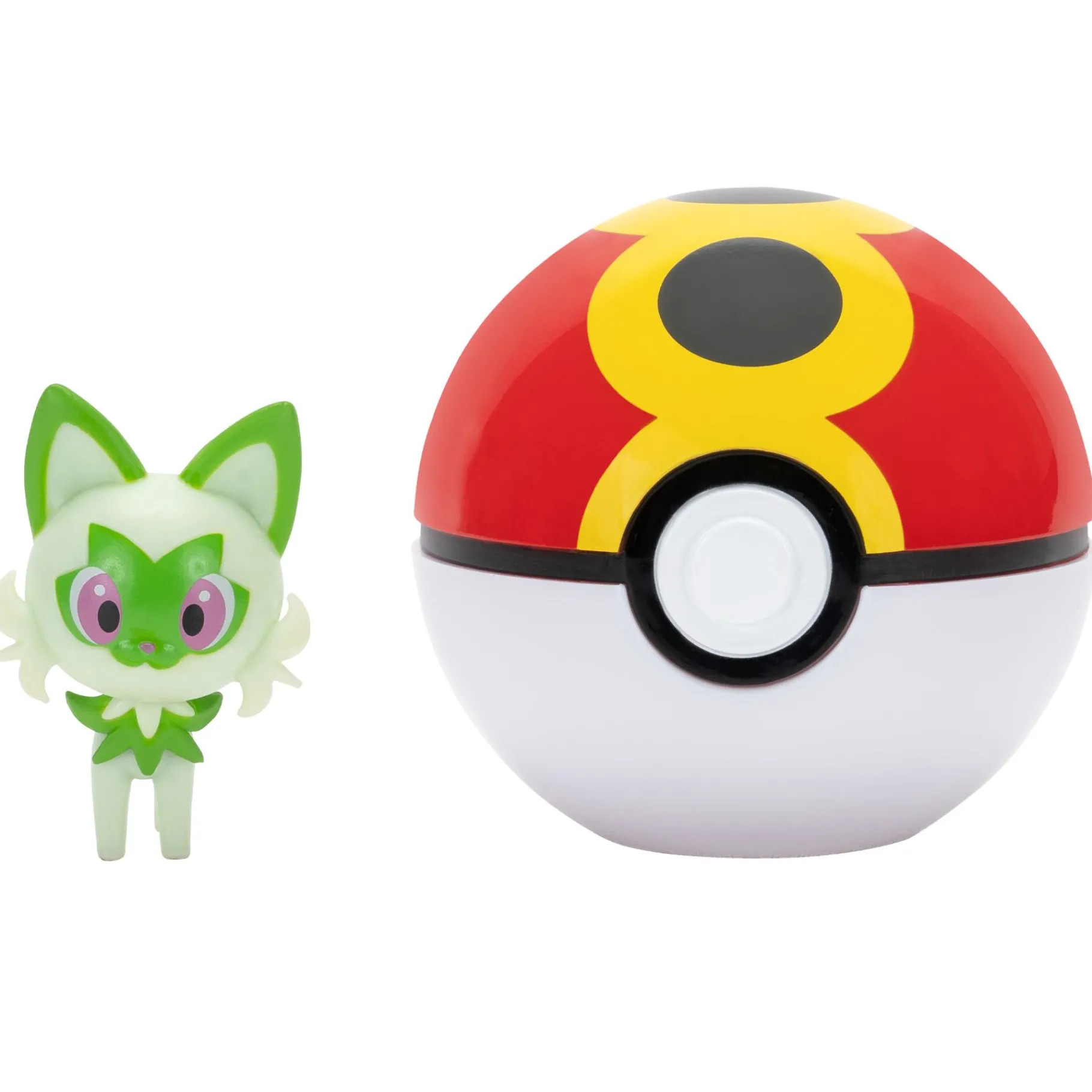 Speelfiguren|Meisjes> Pokémon Clip 'N' Go Sprigatito