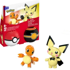 Speelfiguren> Pokémon Mega Charmander N Pichu