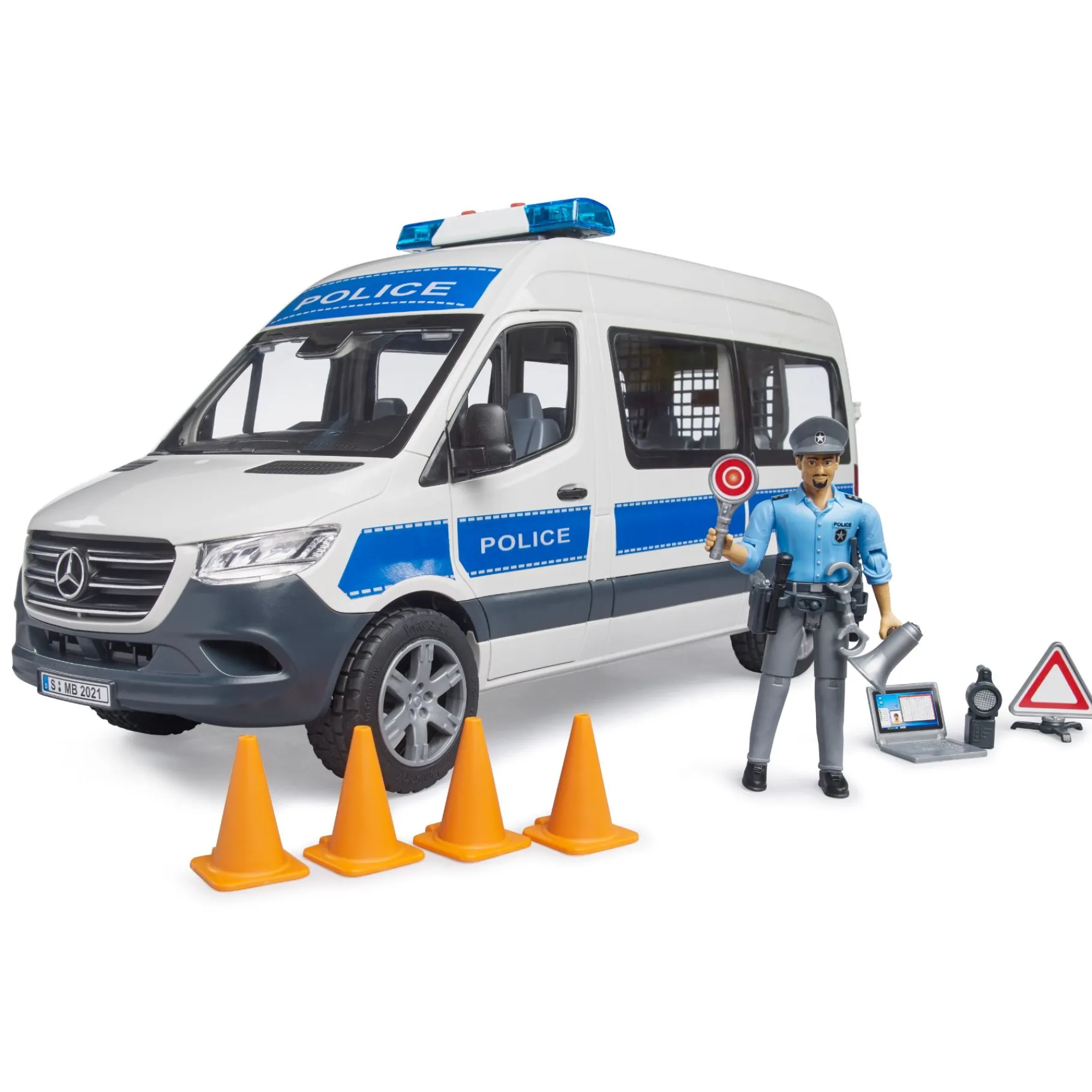 Auto's|Jongens> Politie mb sprinter met politieman
