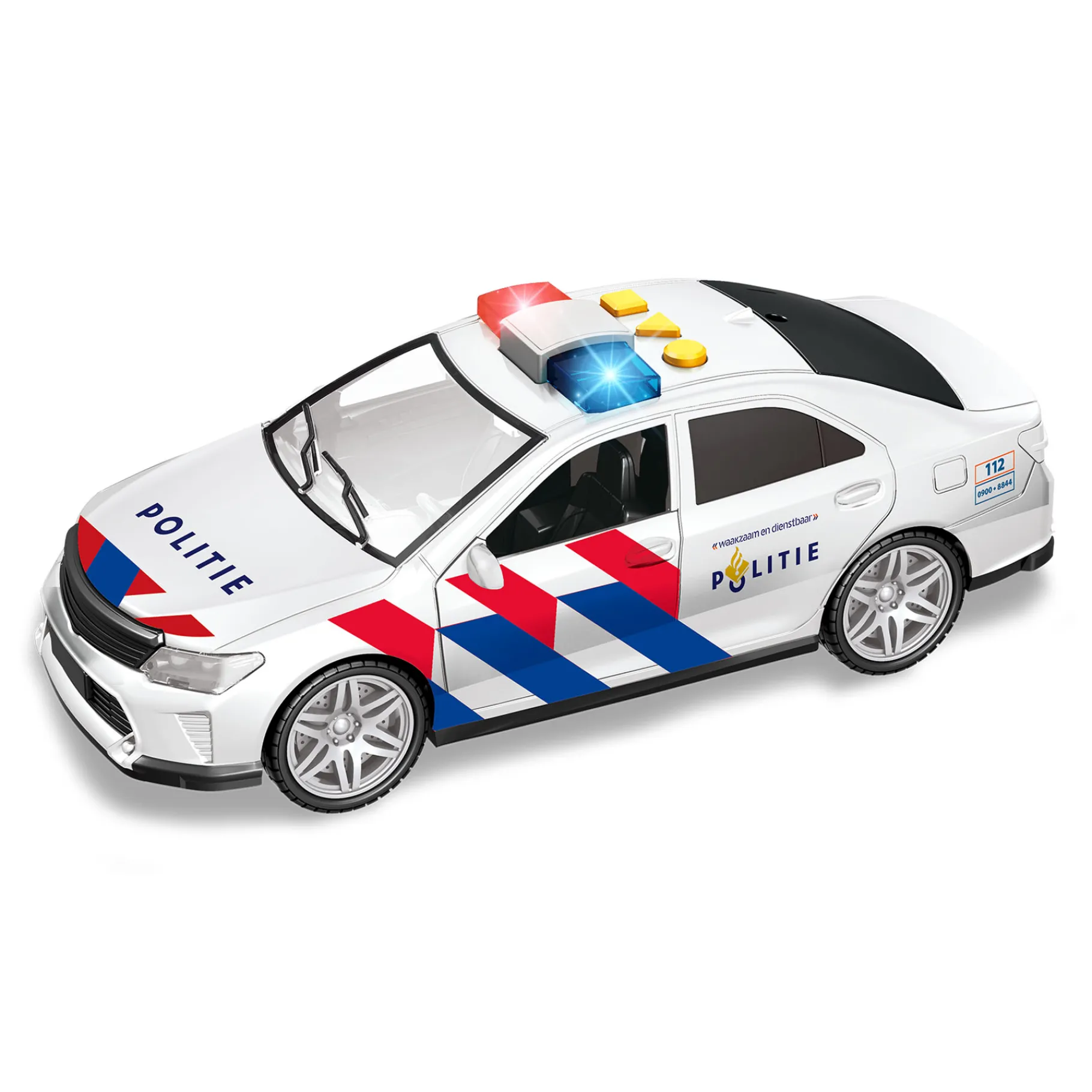 Auto's|Jongens>Rapid Wheels Politieauto nl met licht en geluid