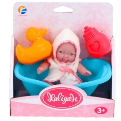 Poppen Zonder Functies> Pop speelset 3 assorti