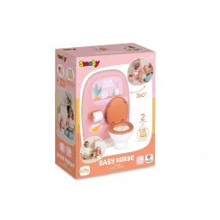 Poppen Accessoires> Poppen toilet baby nurse roze